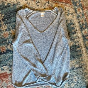 Light Blue Knit Sweater